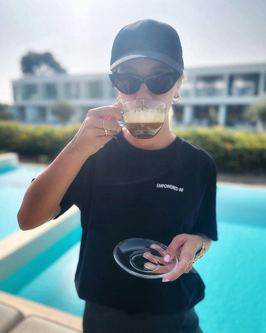 DAMEN T-SHIRT 'EMPOWERED AF'