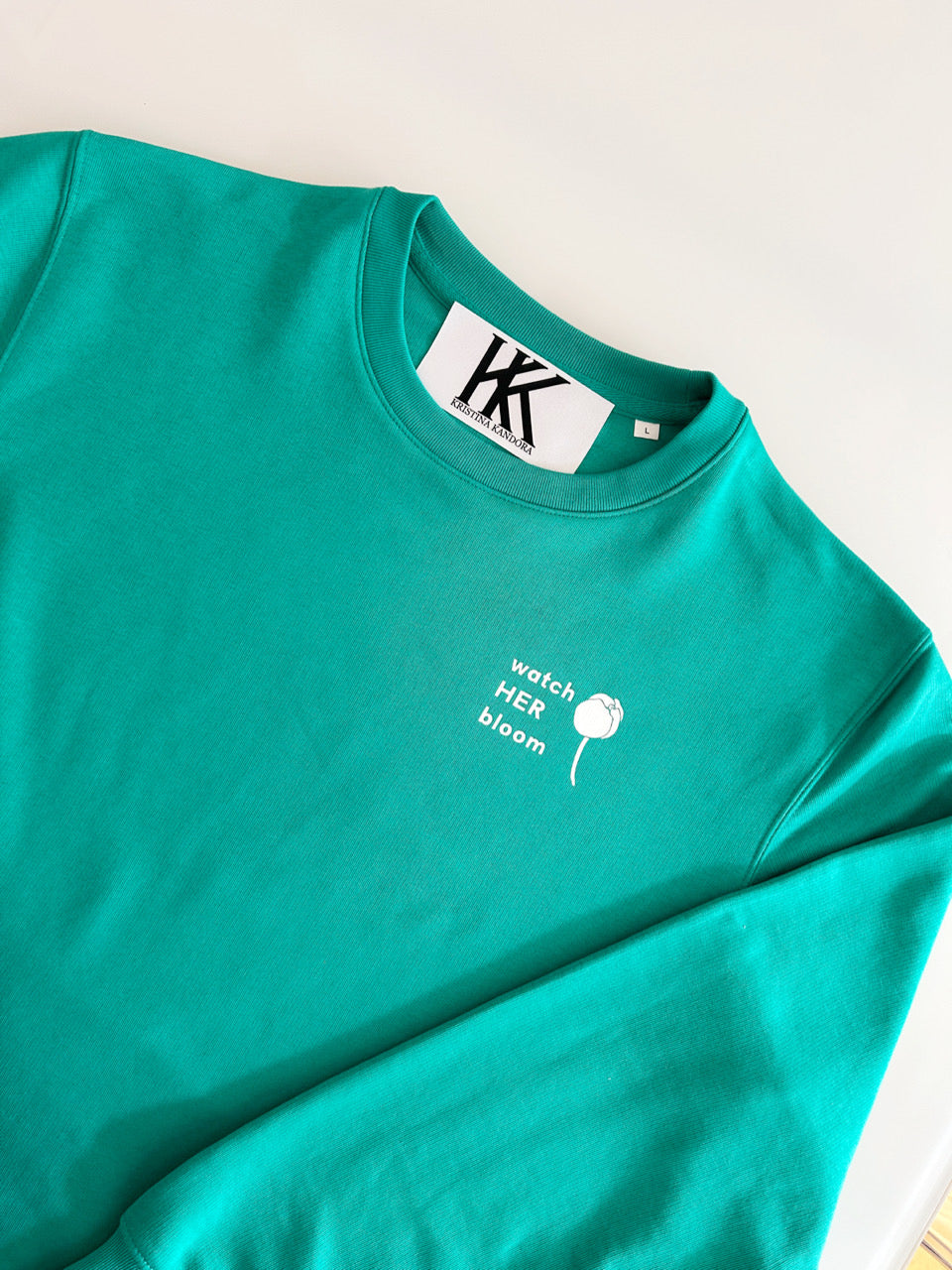 DAMEN PULLOVER ' WATCH HER BLOOM '