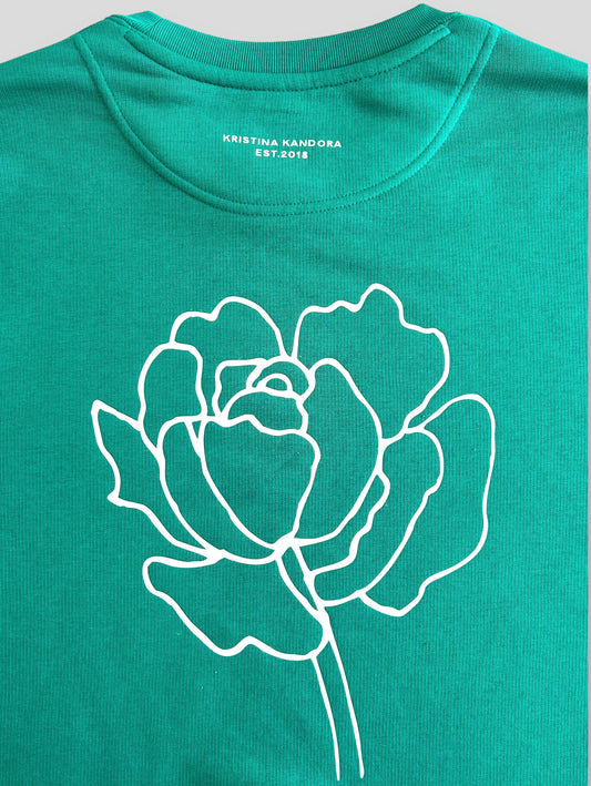 DAMEN PULLOVER ' WATCH HER BLOOM '