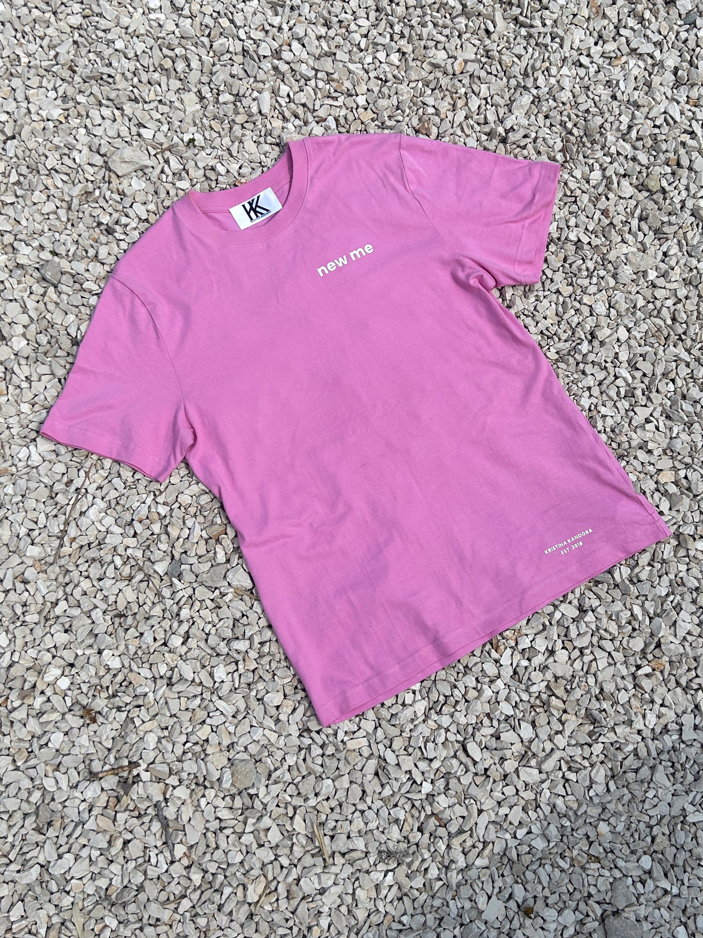 DAMEN T-SHIRT "NEW ME"