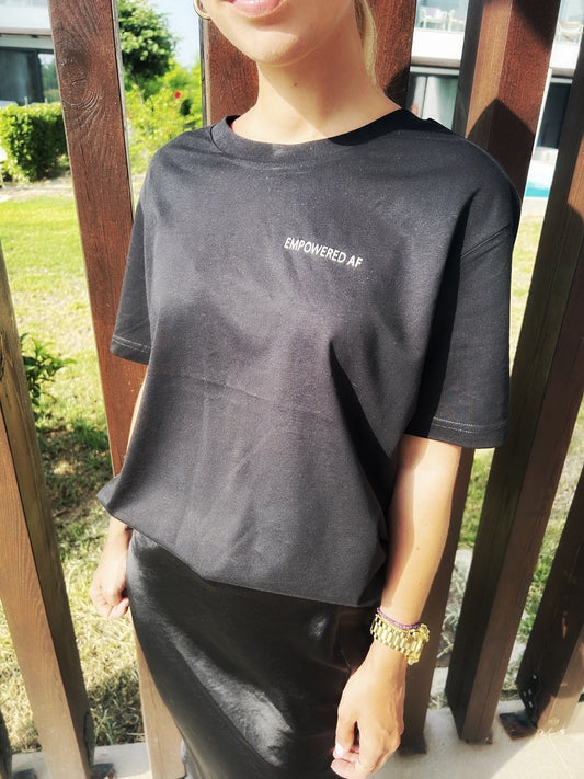 DAMEN T-SHIRT 'EMPOWERED AF'