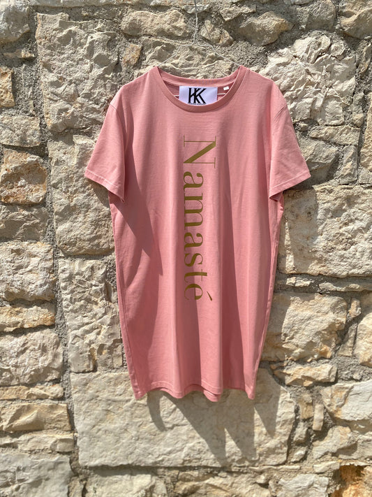 DAMEN T-SHIRT-KLEID ' NAMASTÉ '