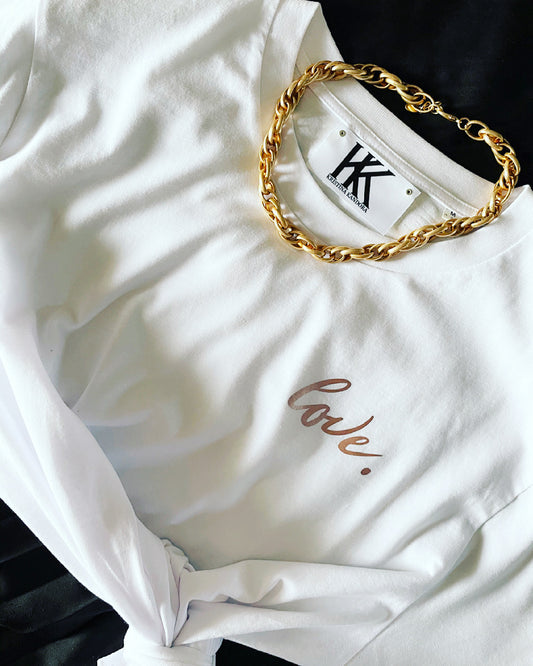 DAMEN T-SHIRT ' LOVE. '