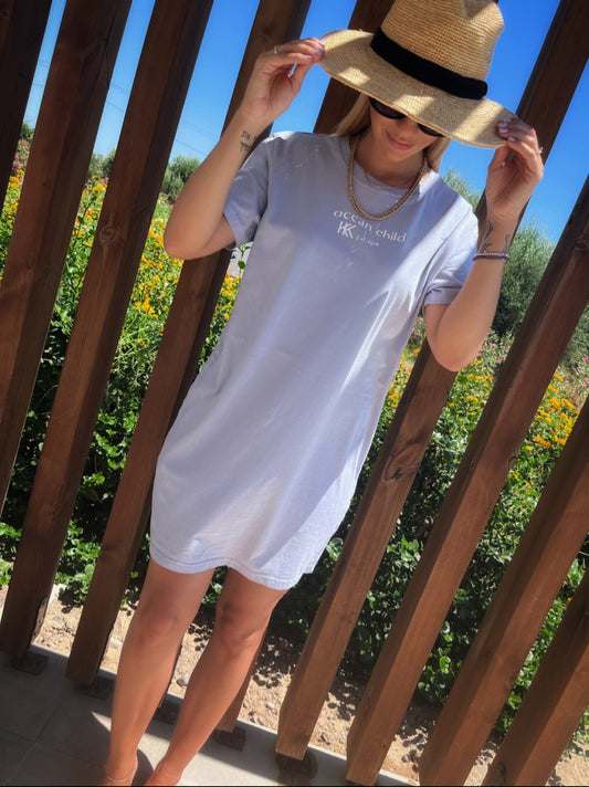 DAMEN T-SHIRT-KLEID ' OCEAN CHILD '