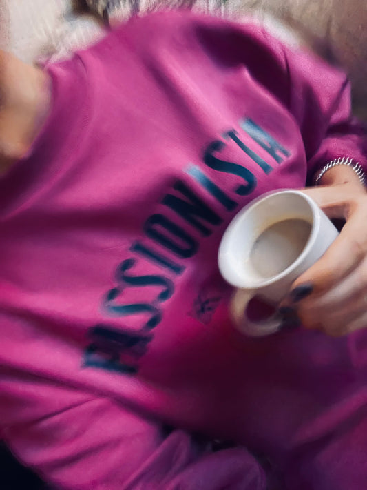 DAMEN SWEATSHIRT ' PASSIONISTA '