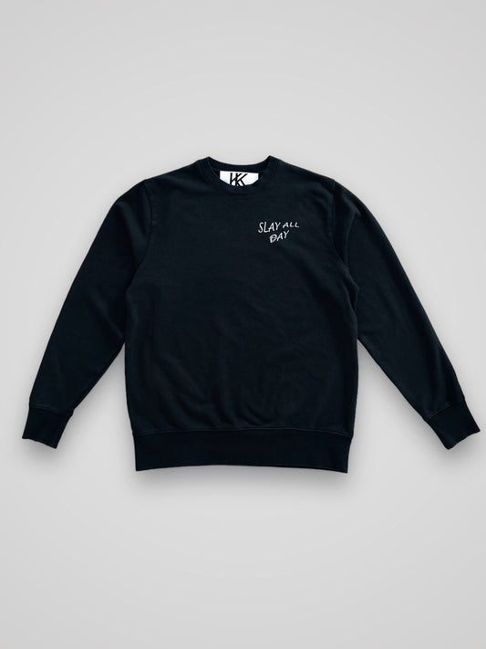 DAMEN SWEATSHIRT ' SLAY ALL DAY '