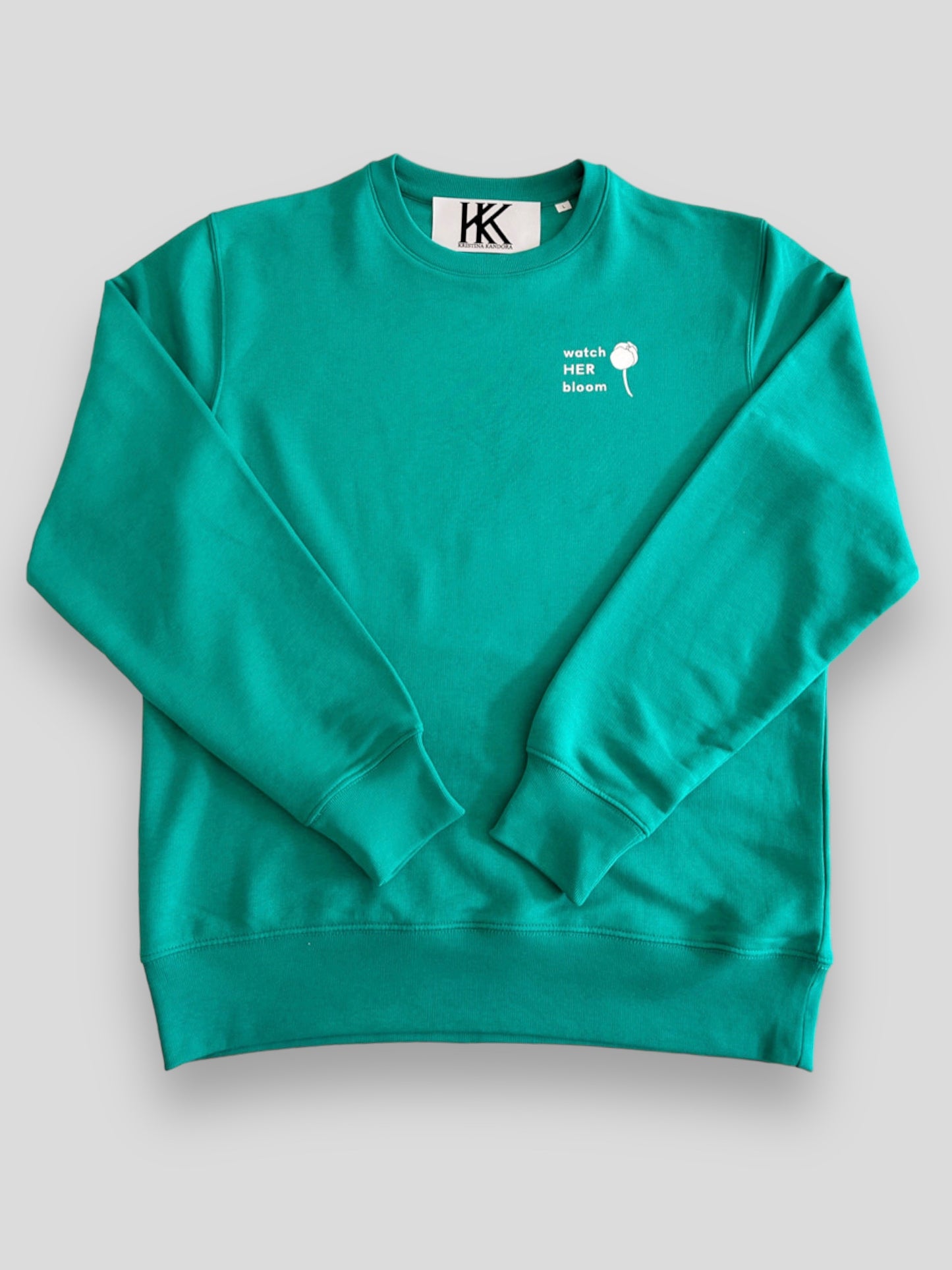 DAMEN PULLOVER ' WATCH HER BLOOM '