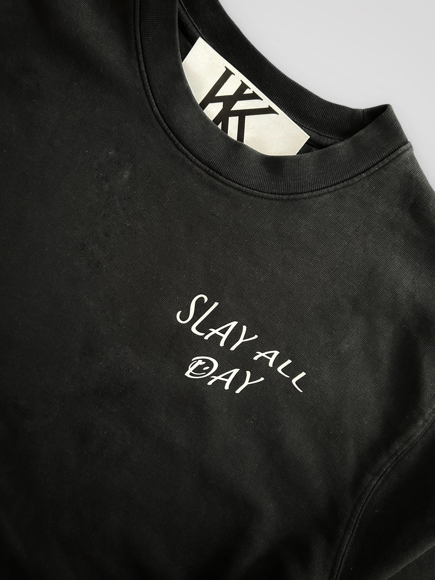 DAMEN SWEATSHIRT ' SLAY ALL DAY '
